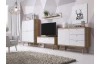TV stolek Primo, dub riviera/bílý