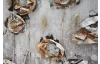 Ručně malovaný obraz Květiny 120x40 cm, 3D struktura