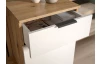 Předsíňová stěna Simple, dub artisan/bílá