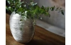 Váza Modern 36 cm, stříbrná