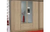 Šatní skříň Case, 181 cm, dub sonoma