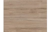 Šatní skříň se zrcadlem Cariba, 135 cm, dub san remo/bílá
