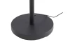 Stojací lampa Tommy, 3 svítidla, černá/zlatá