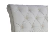 Postel boxspring Agnes 180x200 cm, krémová látka