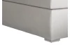 Postel boxspring Agnes 180x200 cm, krémová látka