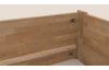 Postel s úložným prostorem Fava Box 180x200 cm, přírodní buk