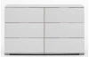 Zásuvková komoda Easy Plus, 130 cm, bílá