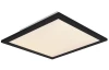 Stropní LED osvětlení Alpha 29x29 cm, černé