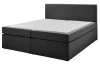 Postel boxspring Aston 180x200 cm, antracitově šedá látka