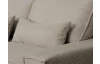 Dvoumístná pohovka Cassino, béžová strukturovaná látka