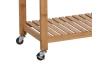 Kuchyňský stolek na kolečkách Bamboo