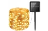 Solární řetěz 100 LED, teplá bílá