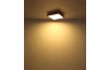 Stropní LED osvětlení Doro 45x45 cm, dřevěný vzhled