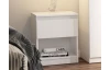Skříňka/noční stolek Carlos 40 cm, bílý