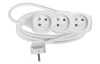 Prodlužovací kabel 1,5 m 3 zásuvky, bílý