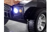 Dětská postel Jeep 90x200 cm, černé závodní auto