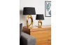 Stolní lampa Taba 52 cm, zlatá