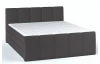 Postel boxspring Fresco 180x200 cm, tmavě šedá látka