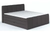 Postel boxspring Fresco 180x200 cm, tmavě šedá látka