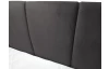 Postel boxspring Fresco 180x200 cm, tmavě šedá látka