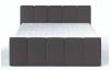 Postel boxspring Fresco 180x200 cm, tmavě šedá látka