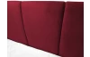 Postel boxspring Fresco 180x200 cm, červená látka